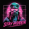 Stay Hidden Neon Mask