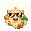 Happy Passover Jewish Holiday Pesach Celebration