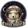 Star Sheep Astronaut Helmet