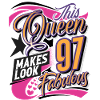 Reine du 97e anniversaire