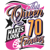 70th Birthday Queen