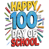 Hundredth Day of School Jubilee Design
