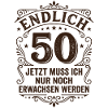Finally 50th birthday - only growing up