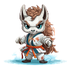 Fierce Snow Fox