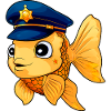 Goldfish Policeman
