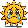 Weeping suns