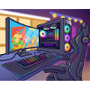 RGB-Gaming-PC-Atmosphäre