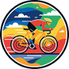 Farve Eksplosiv Landevejscyklist Cykelhastighedsmotiv