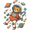 Cosmic Cat in Orbit