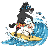 Menorca surfing t-shirt