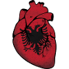 Albanien Herz