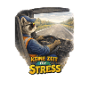 No Time for Stress – Truck Driver Raccoon