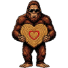 Sasquatch Heartwood Love