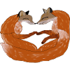Foxheart togetherness