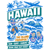 Hawaii Dream Trip 50s Poster