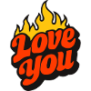 Love You with Flames