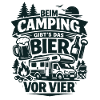 Bière avant quatre heures au camping