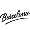 Barcelona Script mit Bogenlinie
