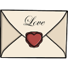 Cute Love Letter Envelope