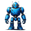 Blue robot