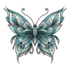 Neo Traditional Butterfly