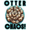 Humour Loutres Otter Chaos Fun