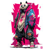 Panda Streetpunk Neon Jacket