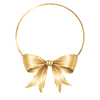 Circle bow personalizable