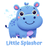 Cute Blue Hippie