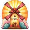 Solar Windmill Laughing House