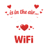  Love Is In The Air So Is Wifi Funny Valentines