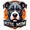 Pittie Mom Pitbull Art