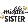 Middle Sister Shirt Mittlere Geschwisteroutfit