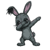 Patchwork Bunny Doodle