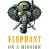 Elephant on a mission