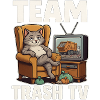 Équipe Chatte Télé Poubelle