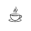 Kaffeetasse Minimalist Line Art