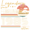 February 1985 Anniversary 1985 Legends February