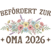 Promue Grand-mère 2026 Fleurs
