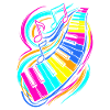 Piano keyboard