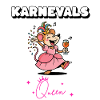 Karnevals Maus Queen Fasching Kostüm