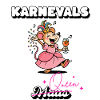 Karnevals Maus Queen Fasching Kostüm