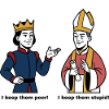 King and bishop in conversation