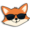 Sun Fox with Sunglasses