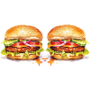 Two burgers