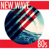 New Wave Neon Surf 80s
