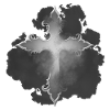 Gothic cross, foggy