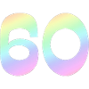 60, Gradient, Pastel