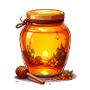 A jar of honey
