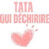 Tante, die tränt